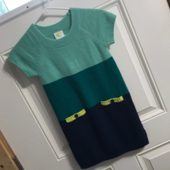 Color Block Knit Dress EUC - Picture 1 of 4